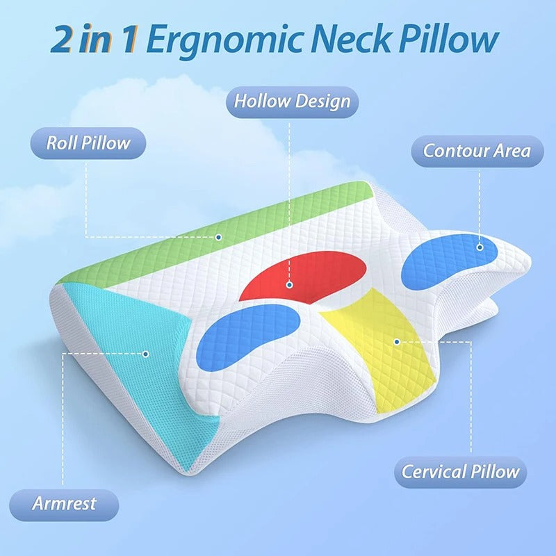 Vollati NerveEase Contour Pillow