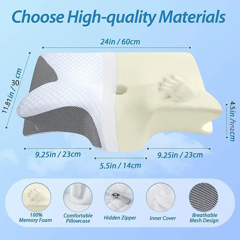 Vollati NerveEase Contour Pillow
